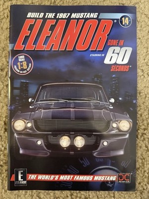 Eaglemoss Eleanor 1967 Mustang Car Kit Issue 14 - parts kits 51 - 52 - 53 - 54