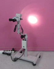 Zeiss Kolposkope E Colposcope Microscope (3x 5x 8x) w/ Stand & Green Filter