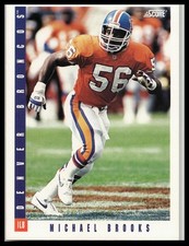 1993 Score #335 Michael Brooks