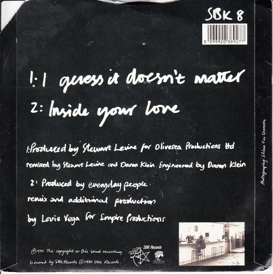 Everyday People - I Guess It Doesn't Matter (UK) ++ used ++ - Bild 2 von 4