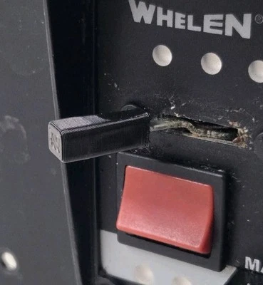 Whelen 295 Feniex 4200 Pursuit Slide Switch Cover Replacement (Small)