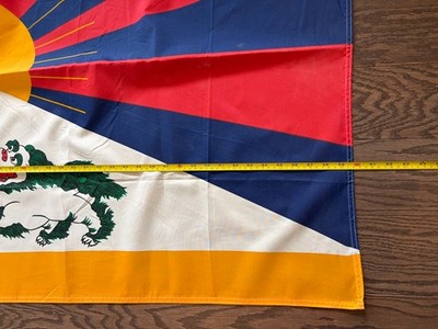 Vintage 3' X 5' Tibetan Free Tibet Snow Lion Flag | eBay