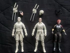 G.I.Joe Snake Eyes Origins Movie Classified Lot Of 3 Storm Shadow (x2) Scarlett