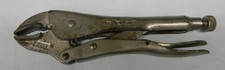 PETERSEN DEWITT 8-3/4" LONG CURVED JAW LOCKING VISE GRIP PLIERS 10CR MADE IN USA