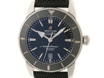 Breitling Superocean SS / Rubber AB2020 / 2 / B / S Stainless Steel 46mm #DW665