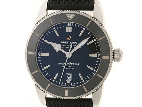 Breitling Superocean SS / Rubber AB2020 / 2 / B / S Stainless ...
