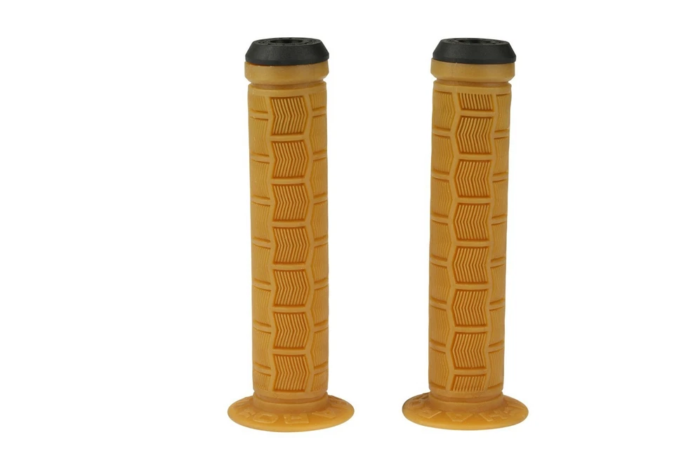 New BMX Grip Set Haro Team Grip Flanged Gum Colour - Image 2 of 4