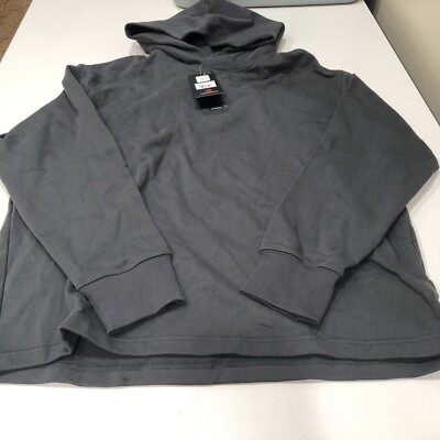New Balance Grey Oversized Hoodie Medium