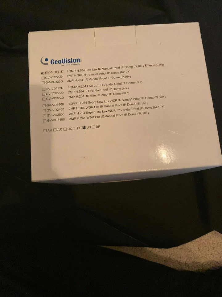 GeoVision GV-VD121D  Vandal ProoF IP  Dome H.264 smoke cover - Image 3 of 4