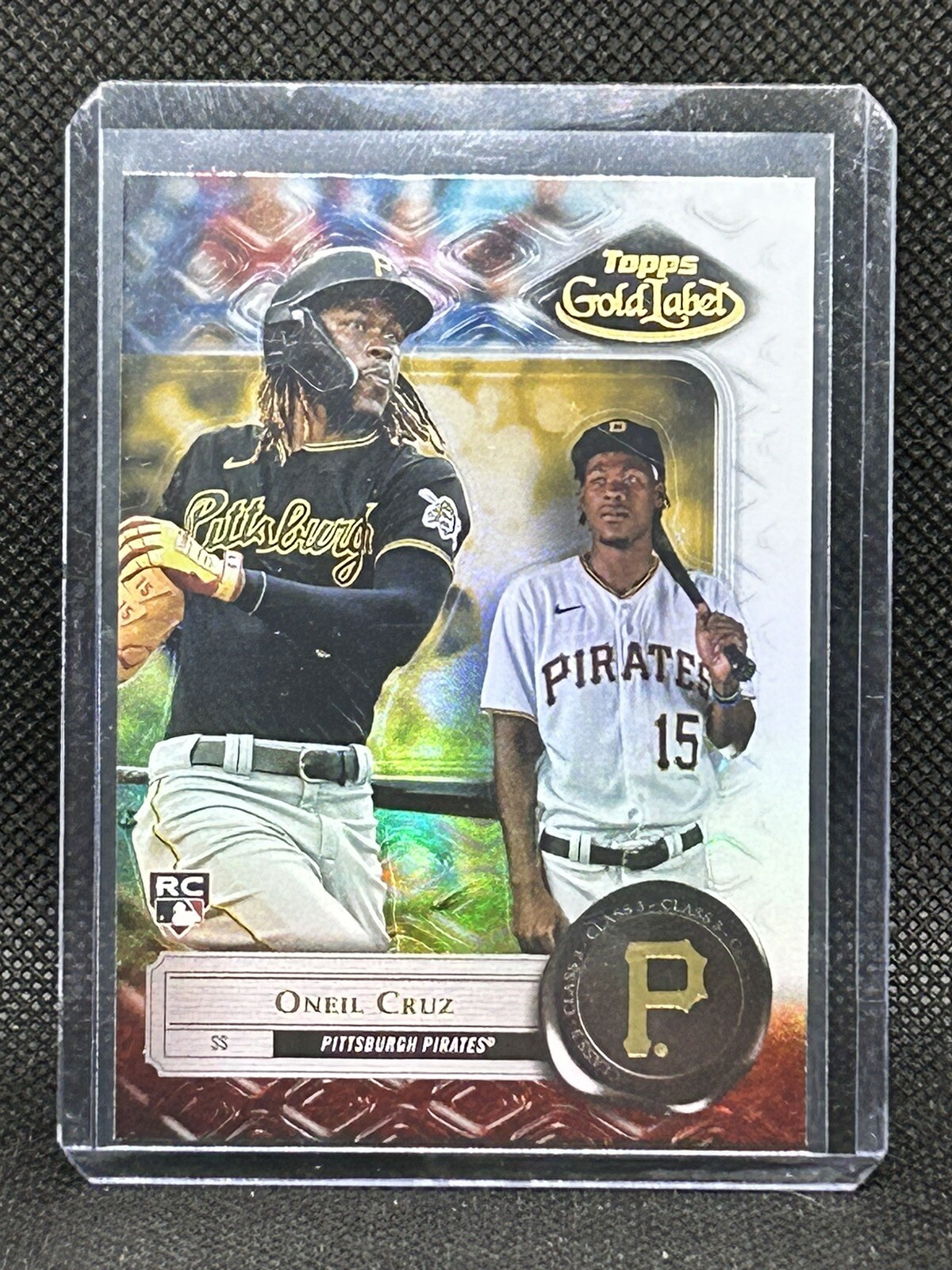 2022 Topps Gold Label #95 Oneil Cruz Class 3 Rookie Pittsburgh Pirates RC