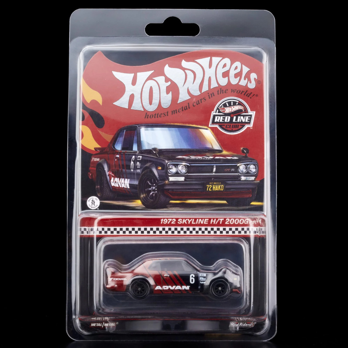 2024 Hot Wheels RLC 1972 Skyline H/T 2000GT-R ADVAN Livery JDM 