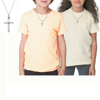 Kids Baby Cross Necklace 16\