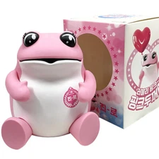 Hite Jinro Frog Toad Toy Figure Pink Girlfriend Korea Soju Brand