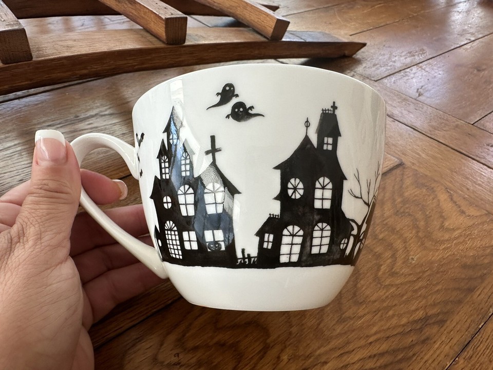 PORTOBELLO By DESIGN HALLOWEEN HAPPY HALLOWEEN PORCELAIN MUG SET GREAT