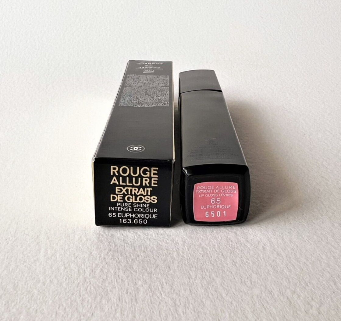 シャネル ROUGE ALLURE EXTRAIT DE GLOSS 3点セット CHANEL Rouge Allure Extrait de Gloss 65 EUPHORIQUE Pure Shine