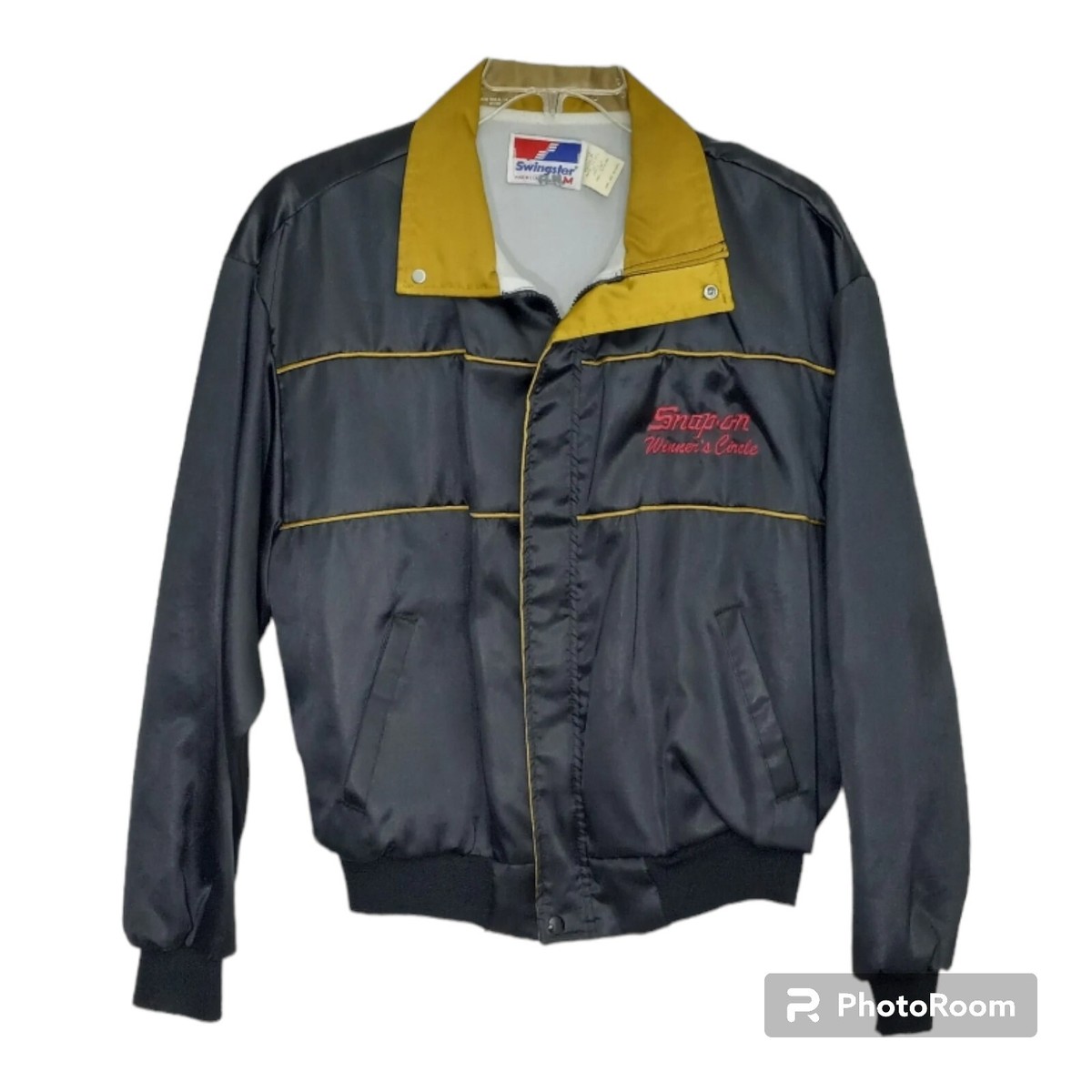 Swingster Jacket Men's M Snap-On Winner's Circle Racing Full