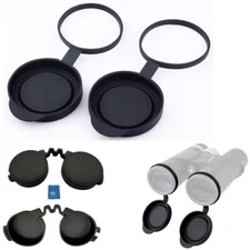 A&R Front & Rear Lens Cap Cover For Nikon  Egret II 8x40 Binoculars objective ++