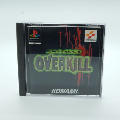 Project Overkill - Sony PlayStation 1 PS1 - OVP Anleitung