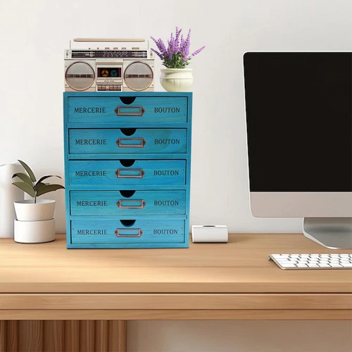 New 5-Tier Drawer Cabinet | Desktop Organizer Box | File Drawer Organizer SALE!