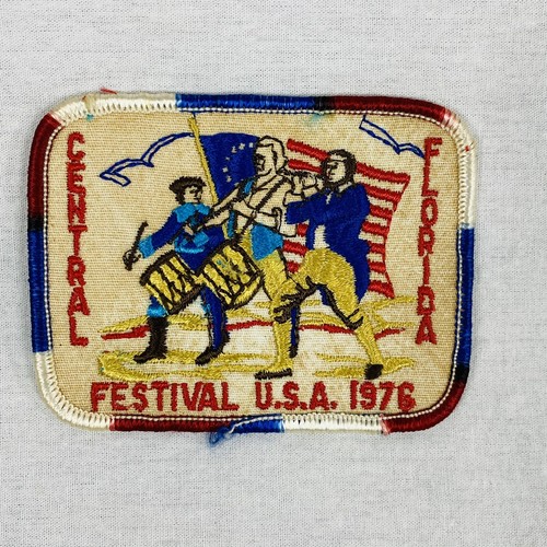 1977 Festival U.S.A. Central Florida Council Patch FL Boy Scouts BSA - Picture 3 of 4