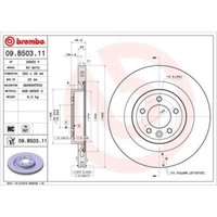 Brembo 2X Bremsscheibe Hinten Ø350Mm InnenbelüFtet FüR Land Rover Range LW 3.0