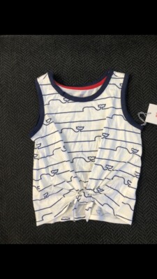 Haut Vineyard Vines Pour Fille 4T - Imprimé Baleine, 100% Coton - Neuf Avec étiquettes
