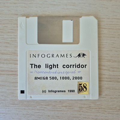  THE LIGHT CORRIDOR   Diskette Commodore Amiga 500 600 2000  