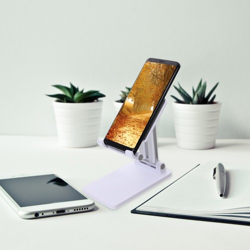 Set of Bracket Cell Phone Holder for Desk Smartphone Stand - 第 11/12 張圖片