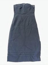 Express Strapless Black Dress Size 2 25 Straight Side Slit Cocktail