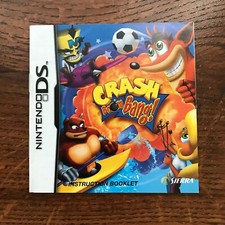 Crash Boom Bang Nintendo DS Gameboy Instruction Manual Only
