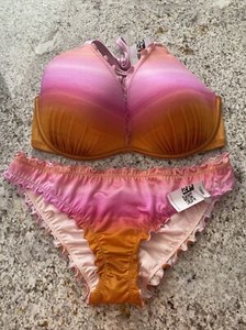 target pink bikini top