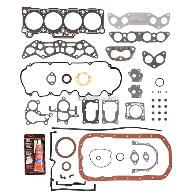 Комплект для восстановления двигателя подходит для 88-92 Mazda MX6 626 Ford Probe 2,2 л SOHC F2 - Изображение 3 из 4