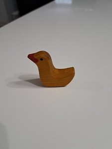 Small Handcrafted Wood Duck