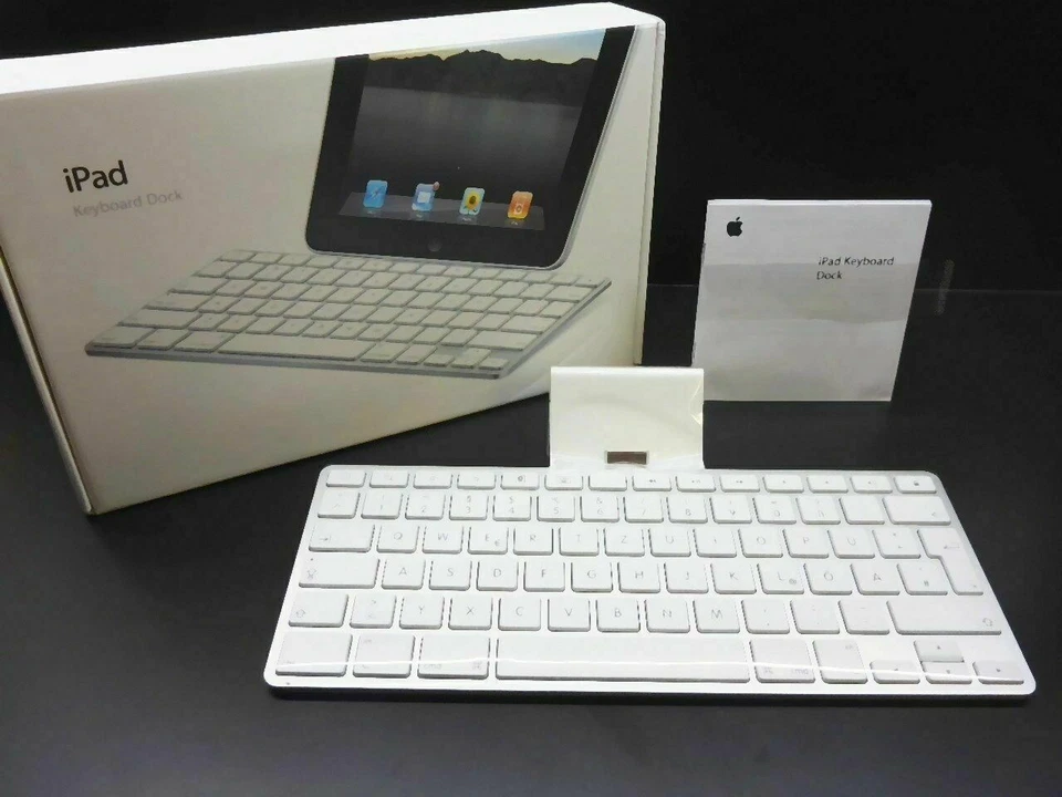 NEU iPad Keyboard Dock MC533D/A ORIGINALVERPACKT Apple Dockingstation iPAD 1 2 3