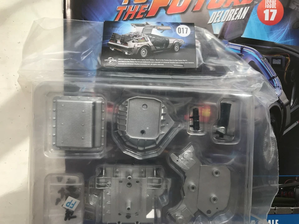 1:8 Scala Eaglemoss Ritorno Al Futuro Costruire il Proprio Delorean Problema 17 - Immagine 2 di 3