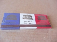 Lot complets d'allumettes "Assemblée Nationale" neuf 