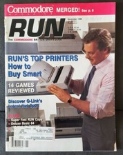 November 1989 RUN Magazine for the Commodore 64 VIC-20