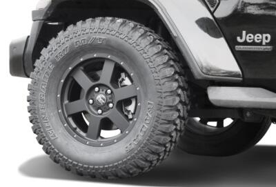 W-TEC All Terrain 8,5x18 Alufelge passend für Jeep Wrangler JK (07-17) Rubicon