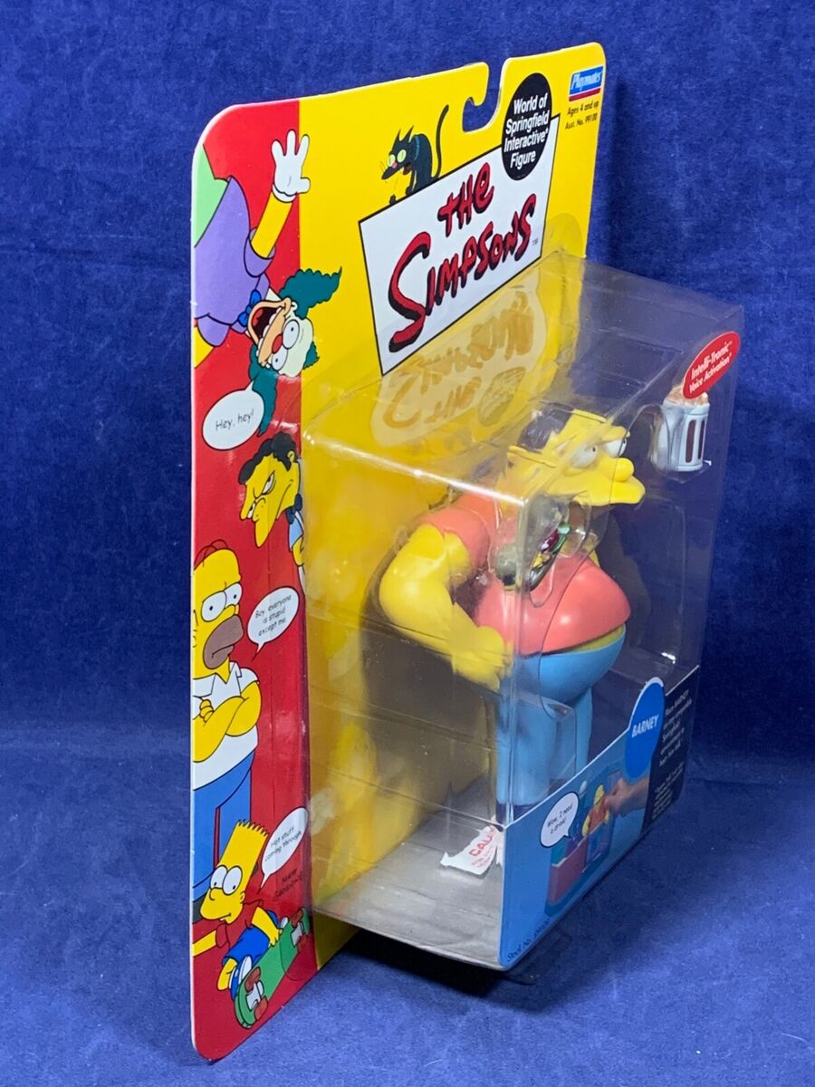 New BARNEY GUMBLE Simpsons Playmates WOS SERIES 2 Action New BARNEY GUMBLE Simpsons Playmates WOS SERIES 2 Action