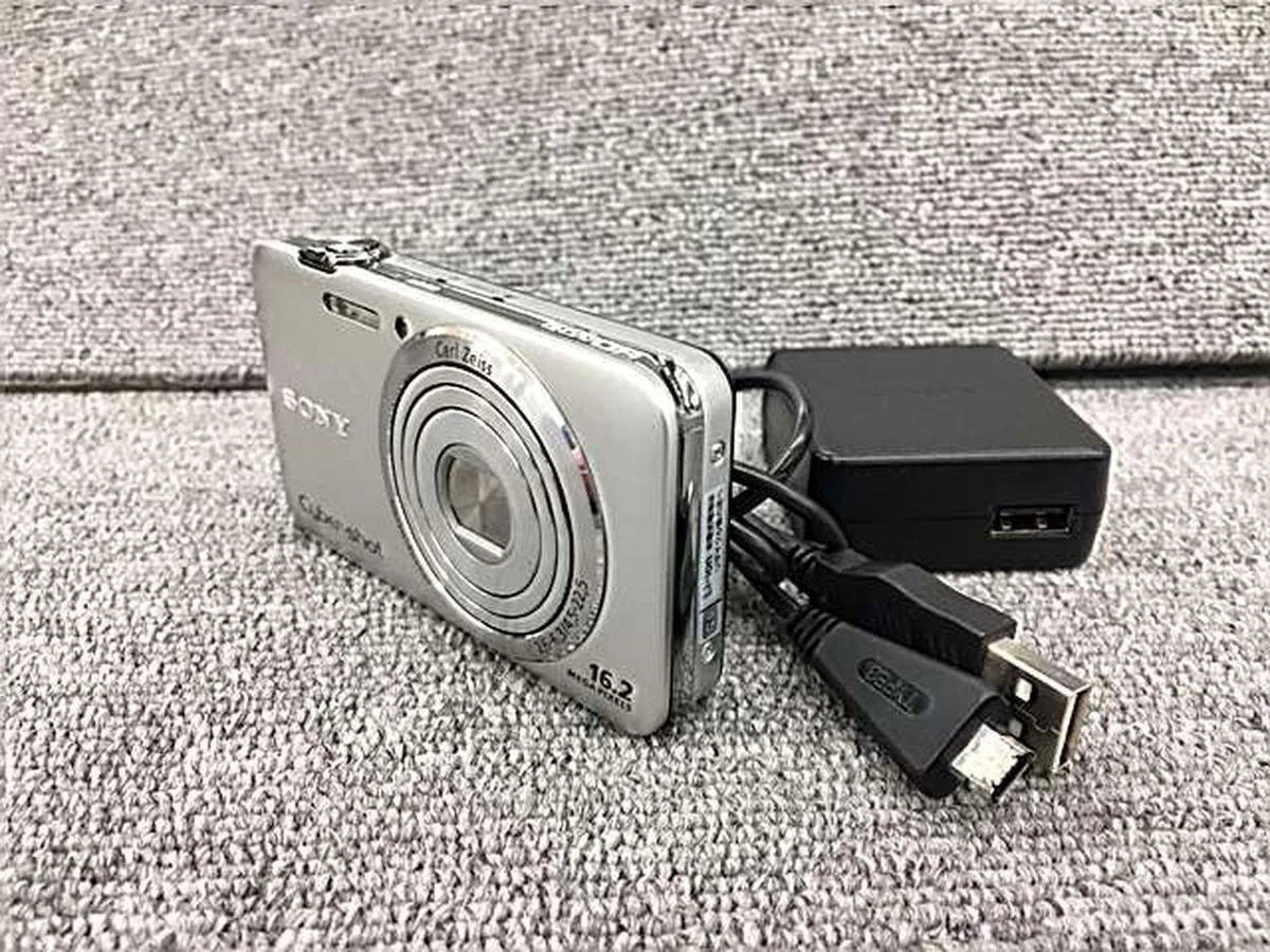 SONY CYBER-SHOT DSC-WX30 compact digital camera, silver, 16.2MP, from Japan