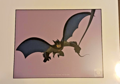 BATMAN Rare Ltd. Edition Sericel Warner Bros. International Television Channels