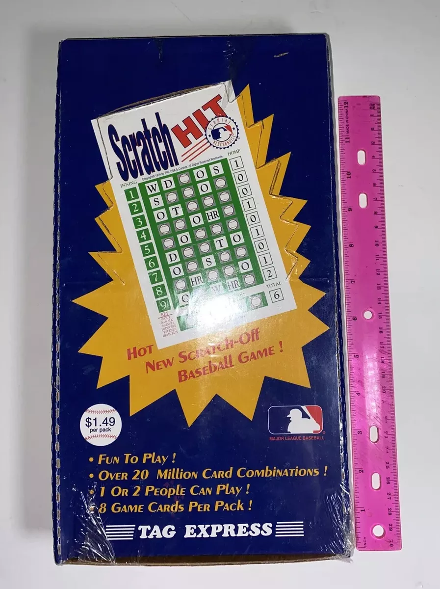 Tag Express Scratch-Off Baseball Game Hit - SEALED