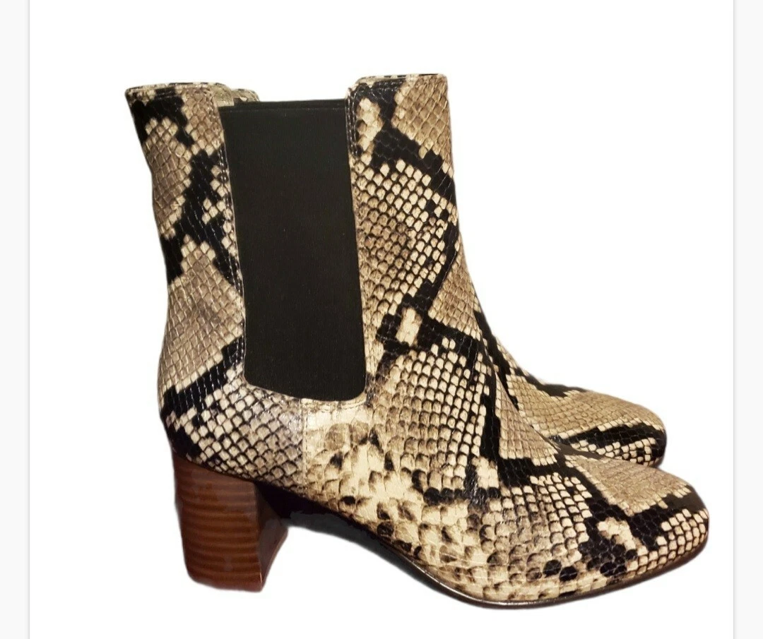 J crew snakeskin boots sales