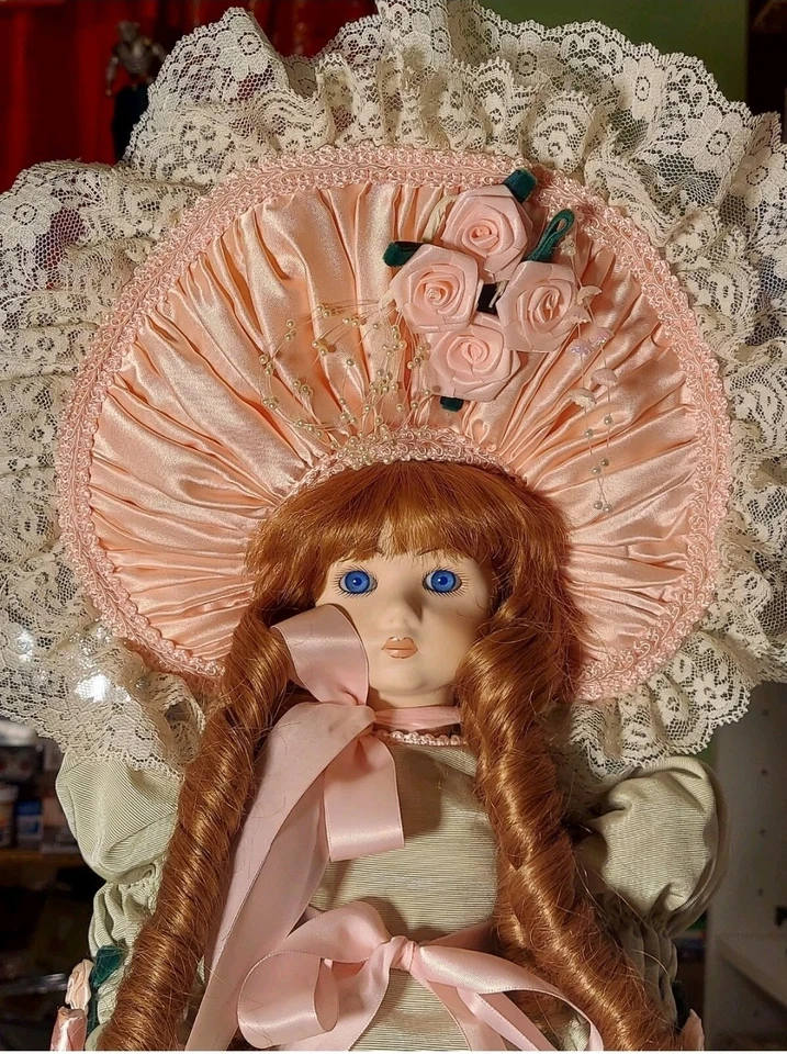  Catherine Marie Osmond Maryse Nicole Amark Antigua Reproducción Porcelana 26" Foto 4 de 4