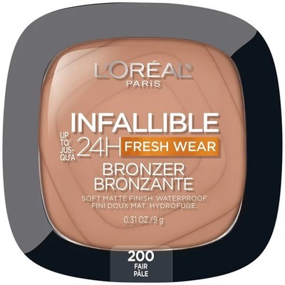 L'Oreal Infallible 24H Fresh Wear Matte Bronzer - 200 Fair