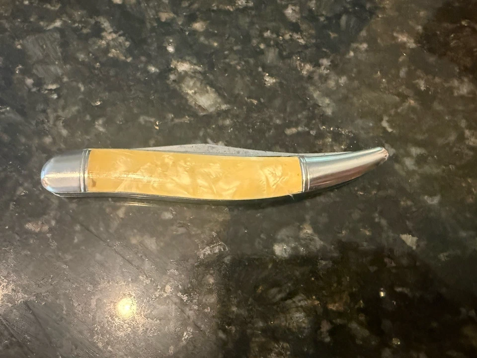 De colección. Cuchillo de pesca Hammer Brand Sportsmaster 1945-55 de dos hojas Foto 2 de 4