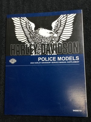 Harley-Davidson 2020 FLT Police Models Service Manual Supplement 94000741