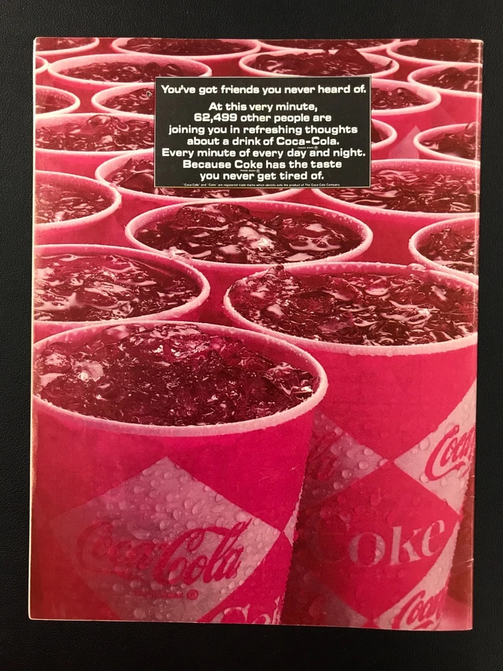 1969 Washington Senators Baseball Program Scorecard MLB AL w/Ted Williams VTG! - Image 3 of 3