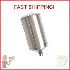 Titan 19906 - 1000ML Aluminum Gravity Feed Paint Cup w/ Lid