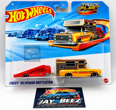 Buy Hot Wheels Track Fleet NEW 2026 Chevy Silverado Driftcation